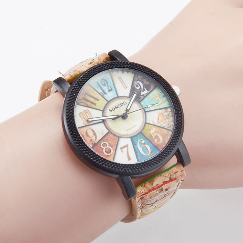 Casual Vintage Leather Women Quartz Wrist Watch - SunneySteveCasual Vintage Leather Women Quartz Wrist WatchMen's clothingSunneySteveSunneySteveCJZBNSCY00172-Default