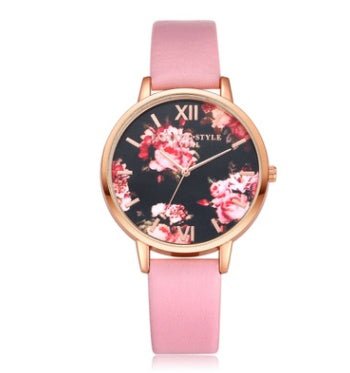 Fashion Leather Strap Rose Gold Women Watch - SunneySteveFashion Leather Strap Rose Gold Women WatchaccessoriesSunneySteveSunneySteveCJZBNSLX00061-Pink rose gold